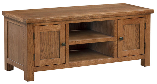 Dorset Rustic Oak Large TV Unit