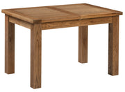 Dorset Rustic Oak Small Extending Table