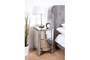 Elysee 2 Drawer Bedside Table