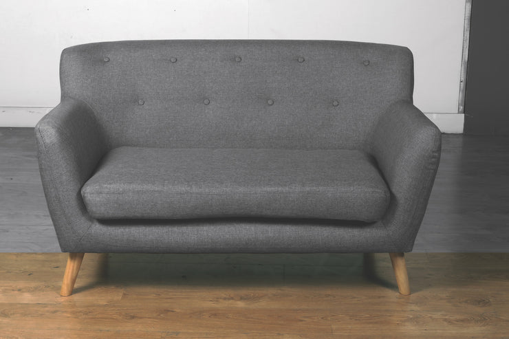 Eton Grey Fabric 3+2 Sofa Set