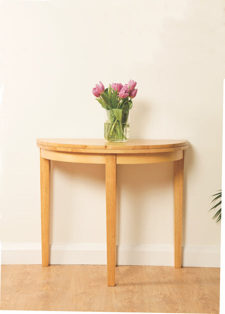 Hanover Light Half Moon Dining Set – TK Furniture