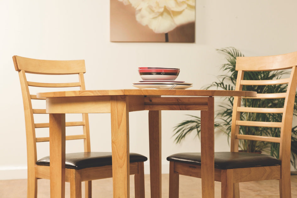 Hanover Light Half Moon Dining Set – TK Furniture