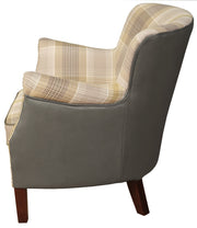 Harlow Armchair - Yellow Check