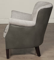 Harlow Armchair - Grey Fusion