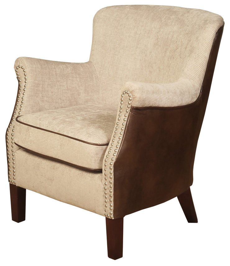 Harlow Armchair - Mink/Tan Fusion