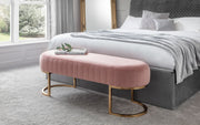 Harrogate Bench - Dusky Pink