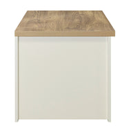 Highgate 2 Drawer Coffee Table - Cream & Oak