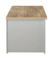 Highgate 2 Drawer Coffee Table - Grey & Oak