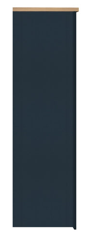 Highgate 3 Door Wardrobe -  Navy & Oak