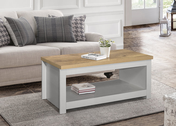 Highgate Coffee Table - Grey & Oak