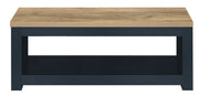 Highgate Coffee Table - Navy & Oak