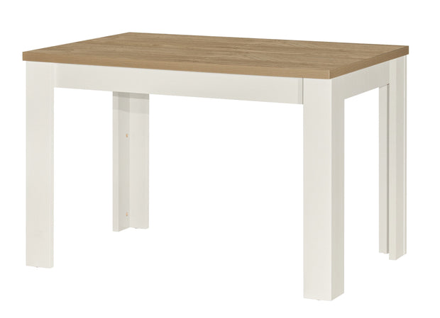 Highgate Dining Table & Bench Set - Cream & Oak