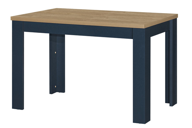 Highgate Dining Table & Bench Set - Navy & Oak