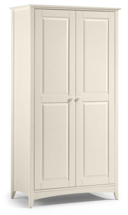 Cameo 2 Door Wardrobe - Stone White