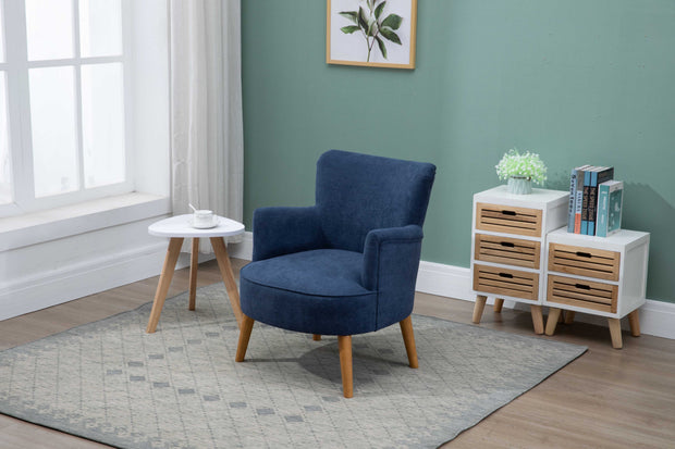 Keira Armchair - Midnight Blue