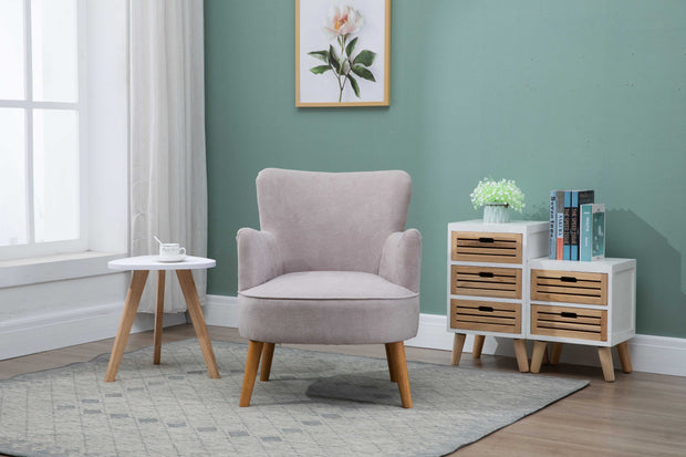 Keira Armchair - Pearl Grey