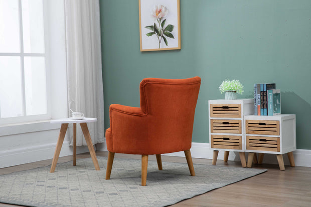 Keira Armchair - Sunburst Orange