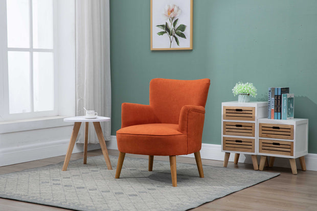 Keira Armchair - Sunburst Orange