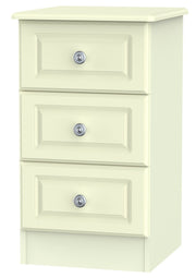 Pembroke 3 Drawer Bedside Cabinet