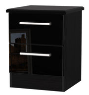 Knightsbridge 2 Drawer Bedside Cabinet