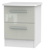 Knightsbridge 2 Drawer Bedside Cabinet