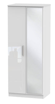 Knightsbridge 2ft 6in Mirror Wardrobe