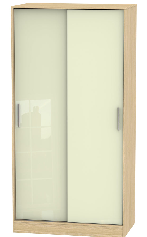 Knightsbridge Sliding Wardrobe (100cm wide)