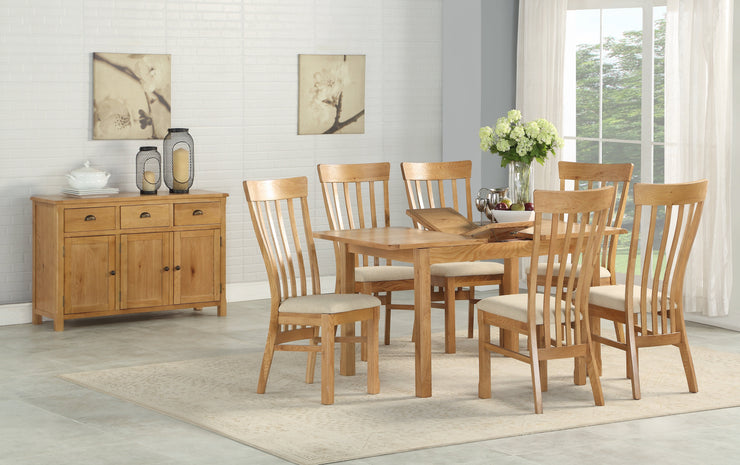 Kilmore Oak 4'0 Extension Dining Set