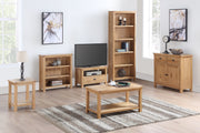 Kilmore Oak Tall Wide Bookcase