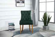 Lauren Velvet Dining Chair - Green
