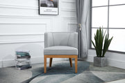 Lucille Armchair - Herringbone Grey