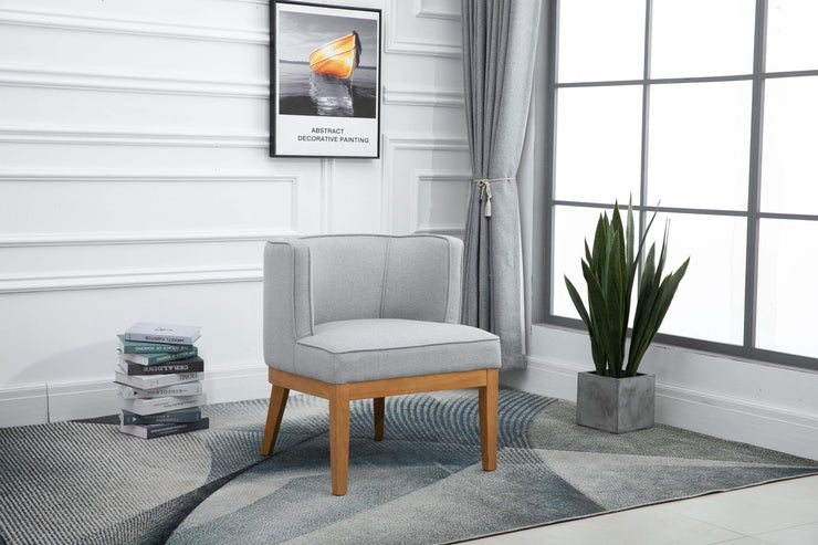 Lucille Armchair - Herringbone Grey