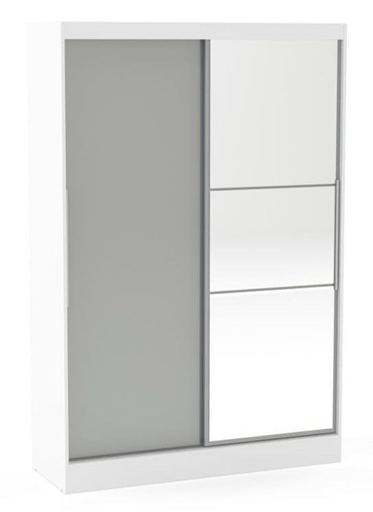 Lynx 2 Door Sliding Wardrobe with Mirror