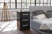 Lynx 3 Drawer Bedside Table