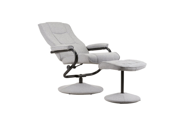 Memphis Swivel Chair and Footstool