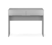 Manhattan Dressing Table with 2 Drawers - Grey