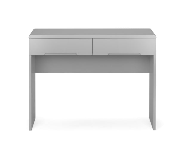 Manhattan Dressing Table with 2 Drawers - Grey