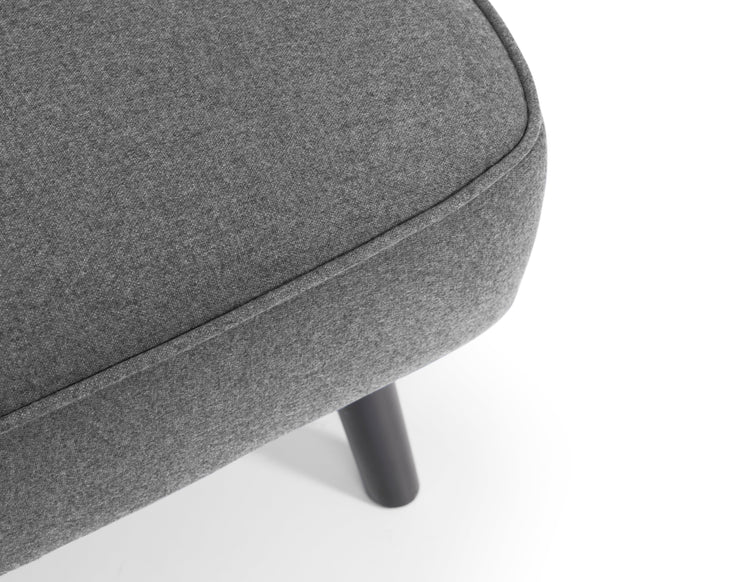 Miro Curved Back Sofabed - Grey