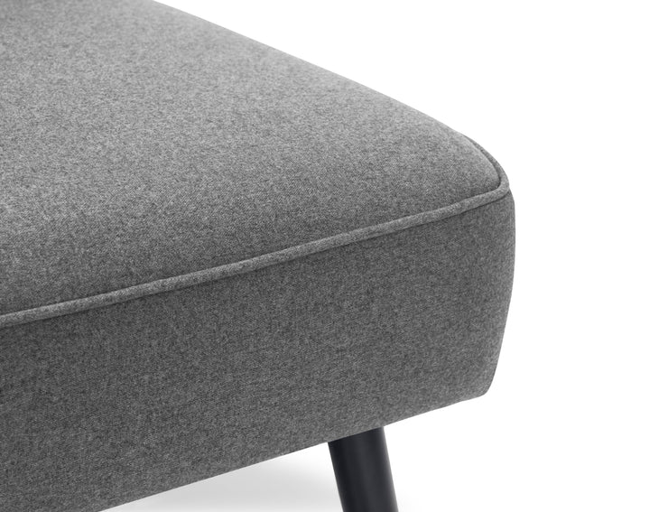 Miro Curved Back Sofabed - Grey