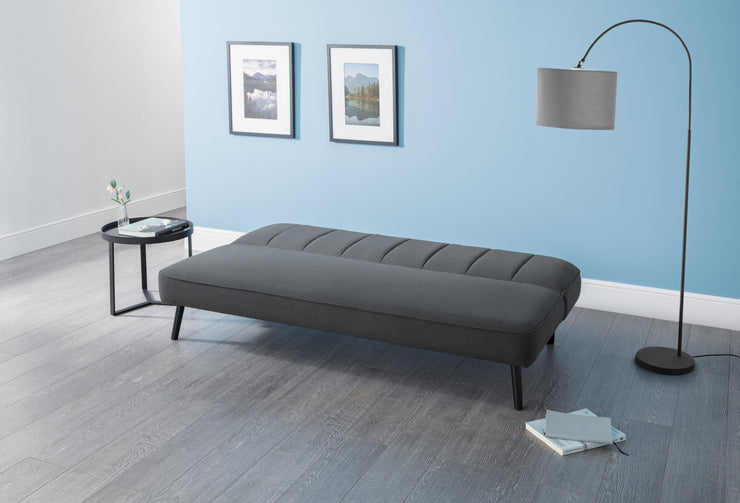 Miro Curved Back Sofabed - Grey