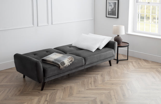 Monza Sofabed - Grey Velvet