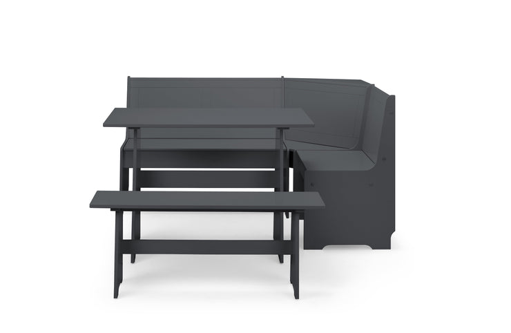 Newport Corner Dining Set - Anthracite