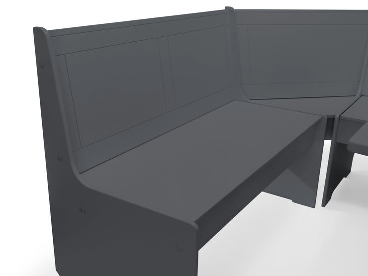 Newport Corner Dining Set - Anthracite