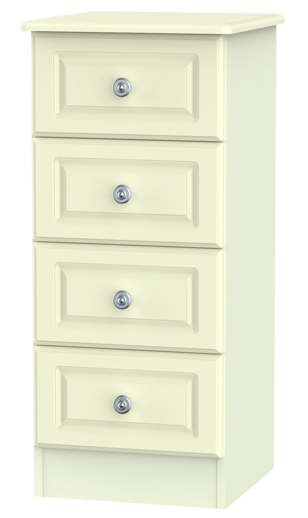 Pembroke 4 Drawer Narrow Chest Of Drawers