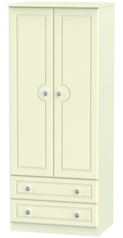 Pembroke 2 Door 2 Drawer 2ft 6in Wardrobe