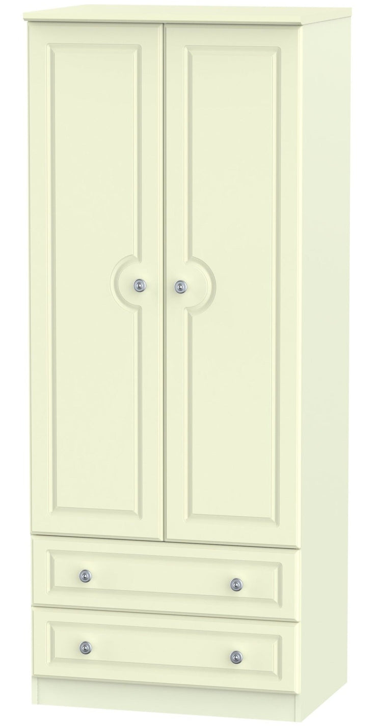 Pembroke 2 Door 2 Drawer 2ft 6in Wardrobe