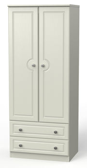 Pembroke 2 Door 2 Drawer 2ft 6in Wardrobe