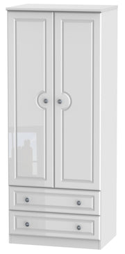 Pembroke 2 Door 2 Drawer 2ft 6in Wardrobe