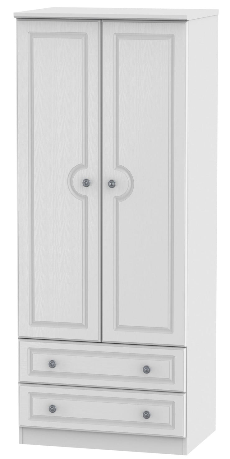 Pembroke 2 Door 2 Drawer 2ft 6in Wardrobe