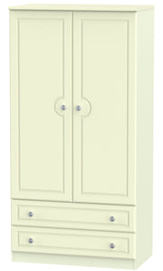 Pembroke 2 Door 2 Drawer 3ft Wardrobe